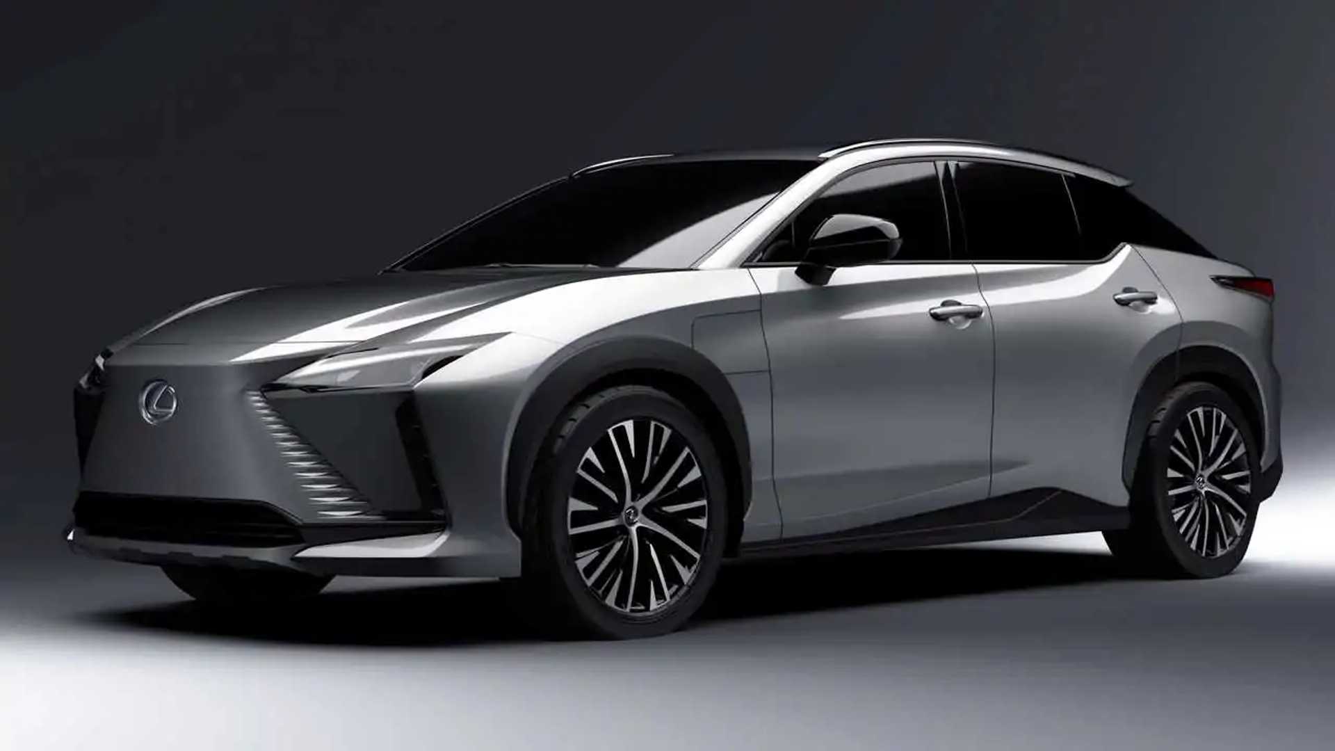 New Lexus RZ 450e Images Offer Clearer Look At Profile And Rear