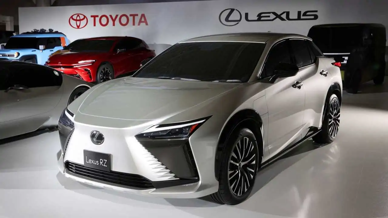 Lexus RZ450e Design Revealed as The Posh Toyota Z4X Alternative