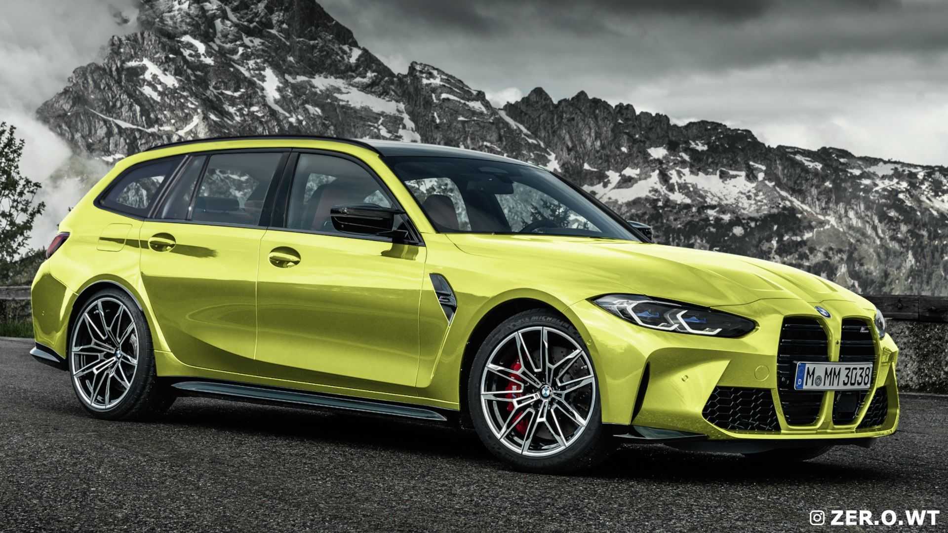 Here's the Upcoming BMW M3 Touring Wagon, Available in Every Production Color