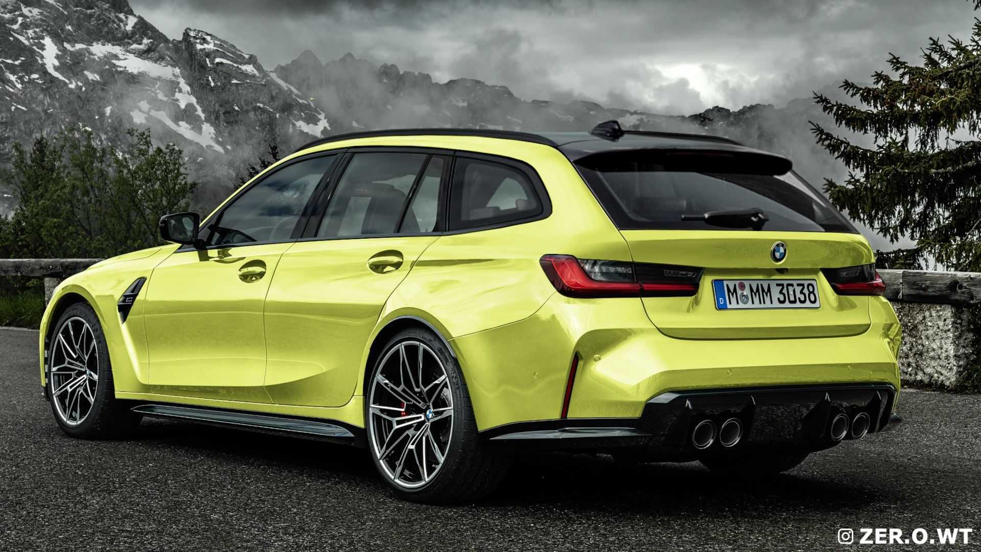 Here's the Upcoming BMW M3 Touring Wagon, Available in Every Production Color