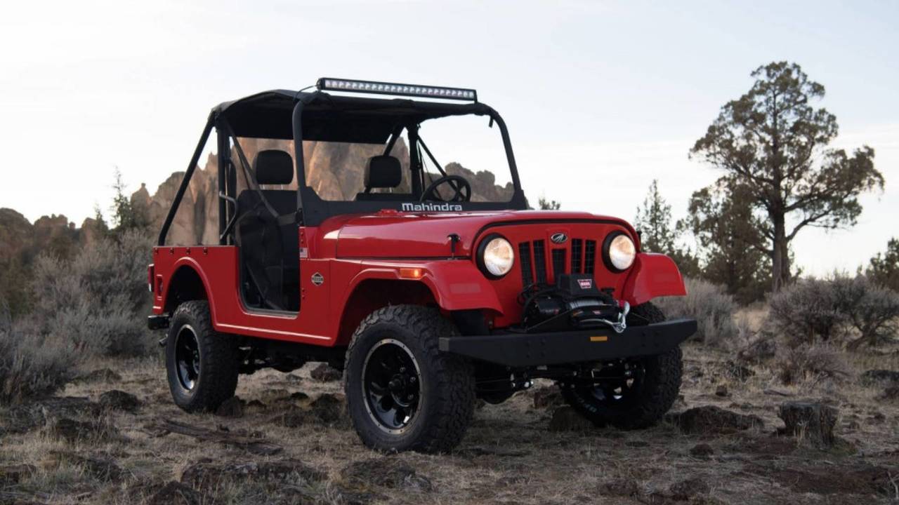 Mahindra Roxor Channels the Original Jeep CJ, Made in The U.S.A.