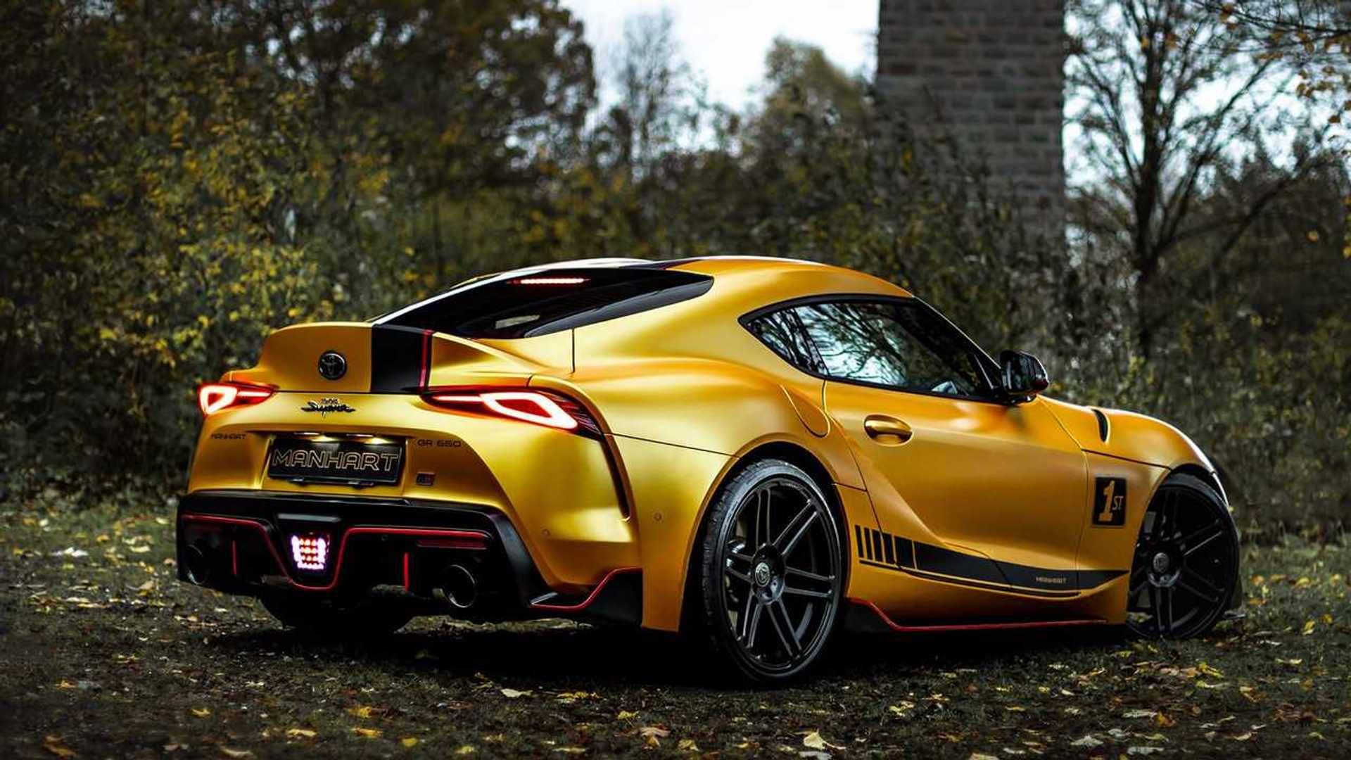 Manhart adds GRRRR to the Toyota Supra. Now with 542 HP