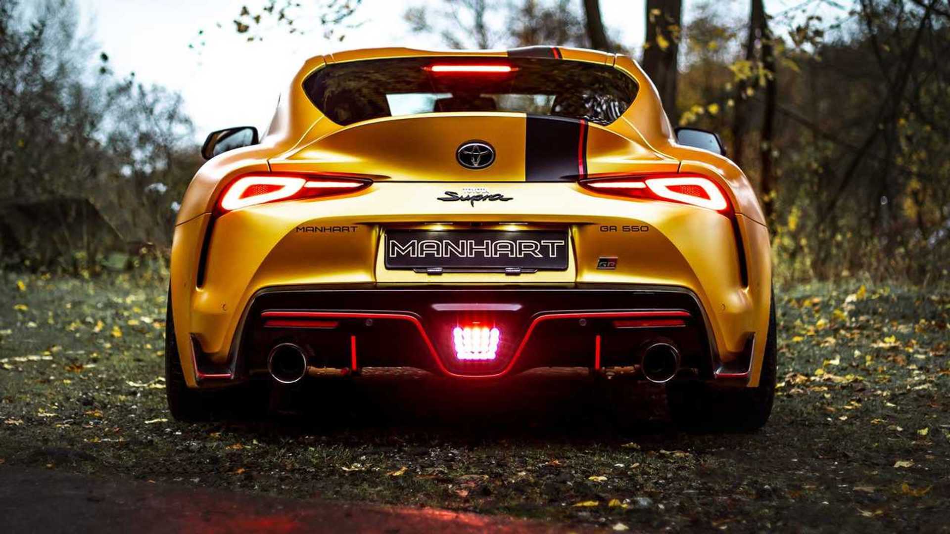 Manhart adds GRRRR to the Toyota Supra. Now with 542 HP