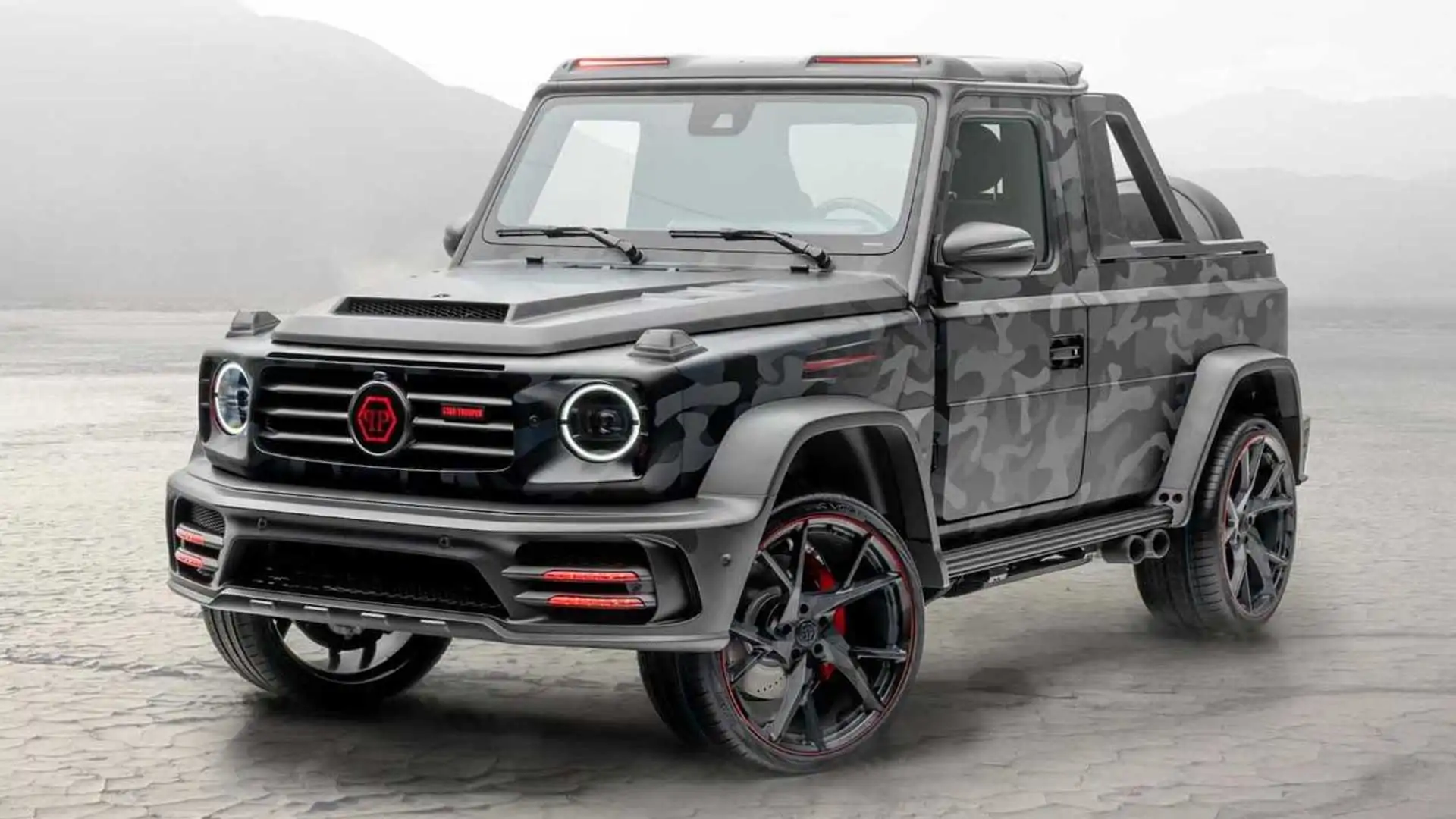 Mansory Creates A Pickup Version of Star Trooper Mercedes-AMG G63