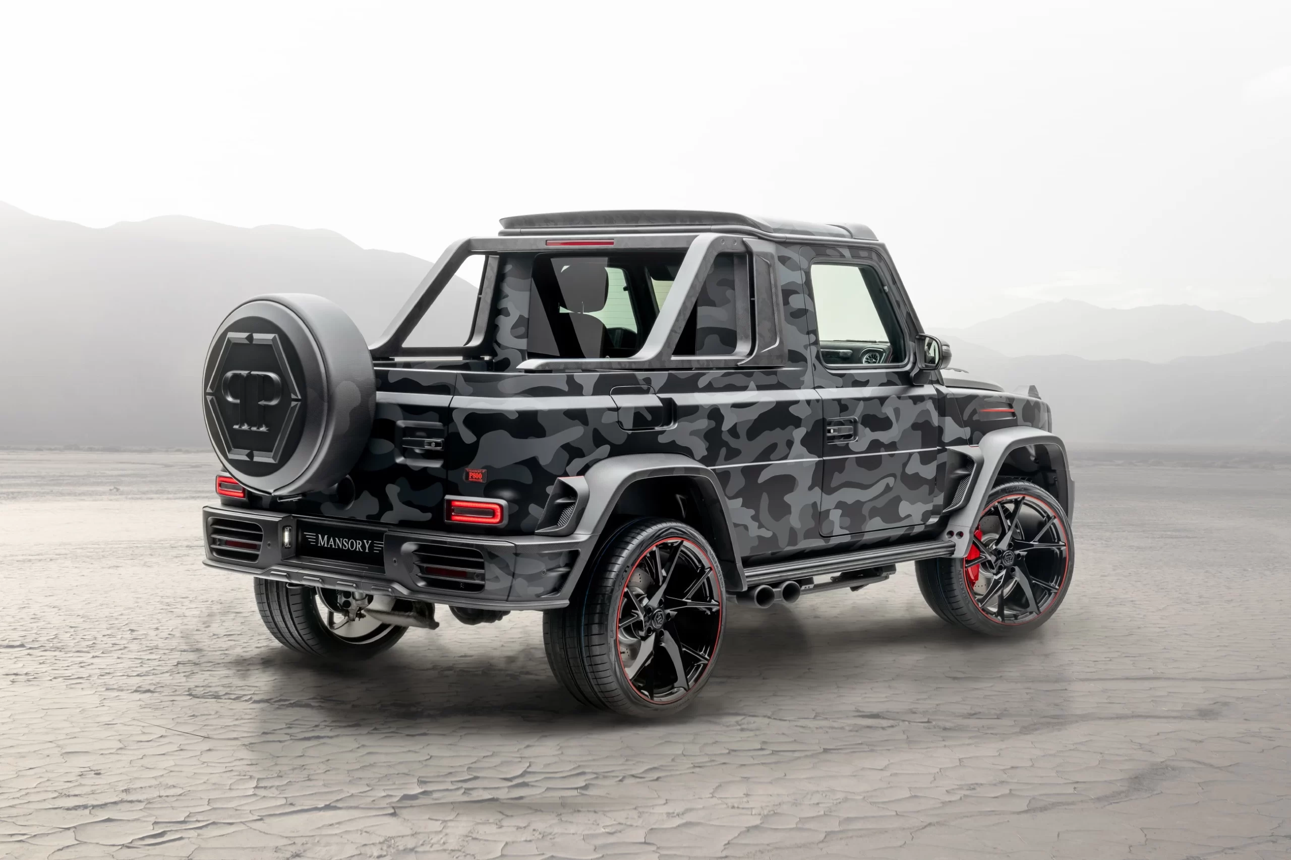 Mansory Creates A Pickup Version of Star Trooper Mercedes-AMG G63