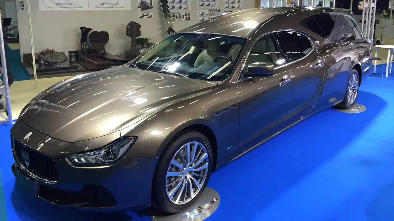 Maserati Ghibli Hearse is a beautiful way to enter the afterlife