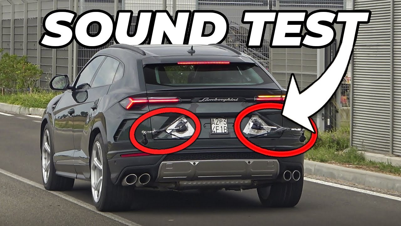 2021 Lamborghini Urus Recorded Its Own Exhaust Sounds