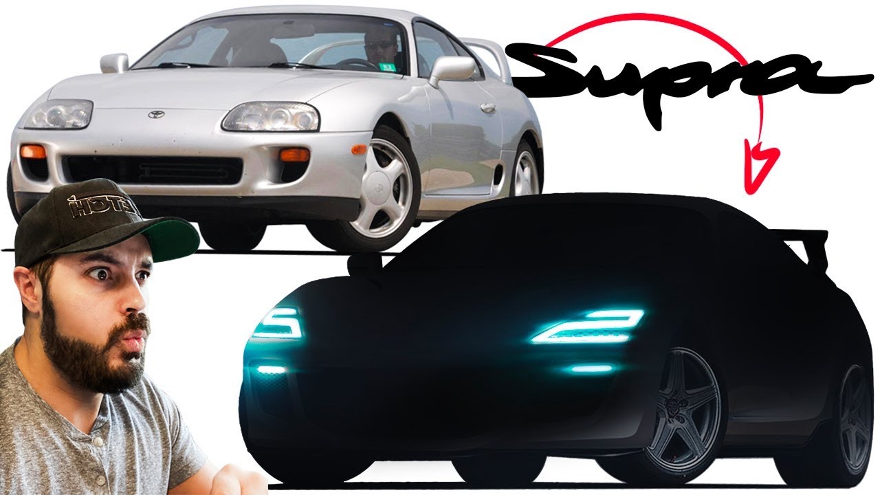 One Man tries to redesign his Toyota Supra MK5 from MK4.