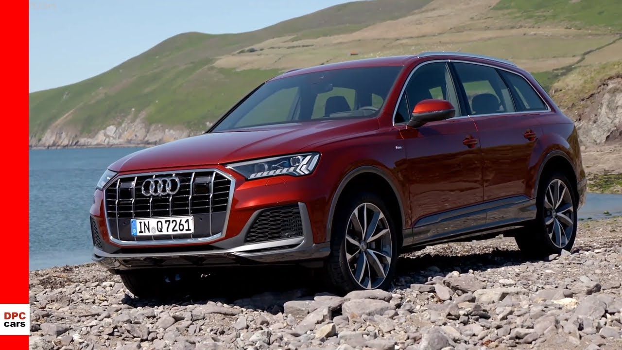 2020 Audi Q7 Matador red Poses for The Camera To Show Big Update