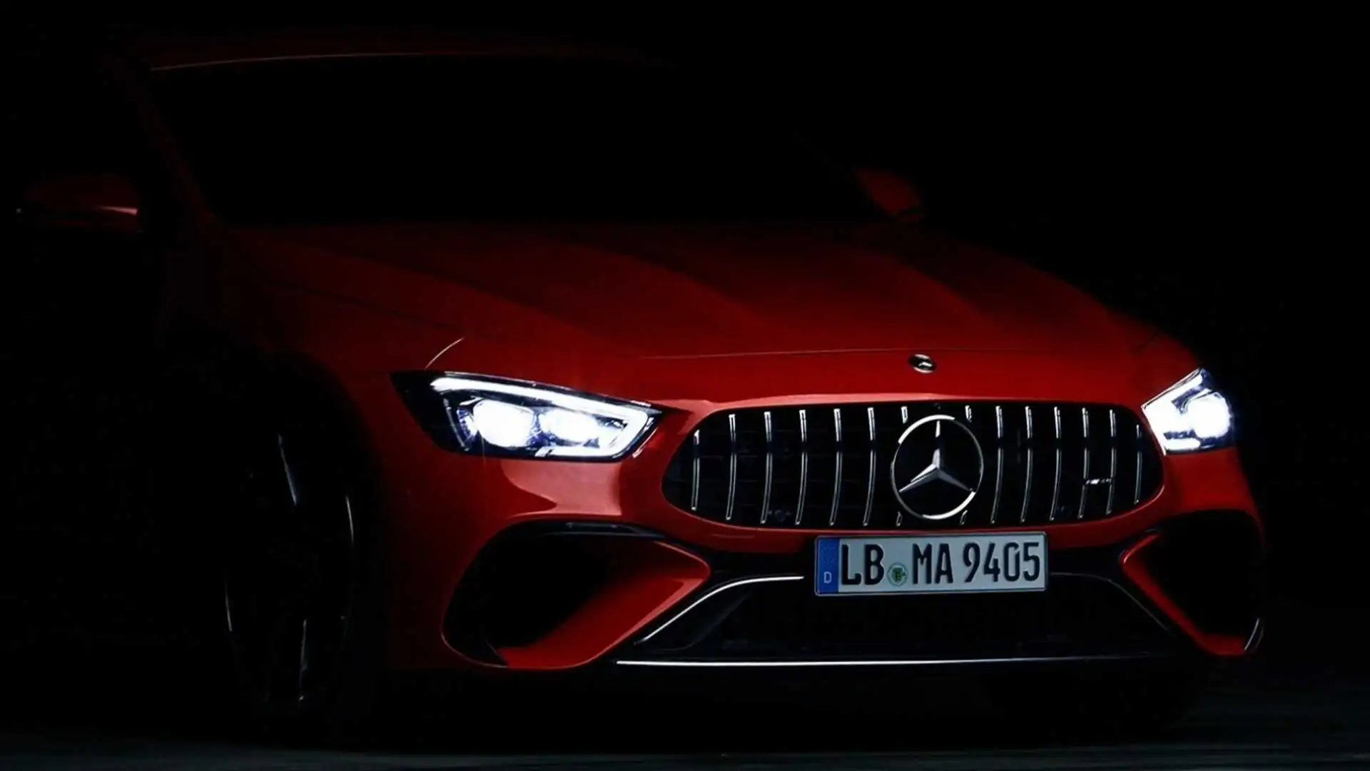 Mercedes-AMG GT Plug-In Hybrid with 805 HP Teased, Launches September 1