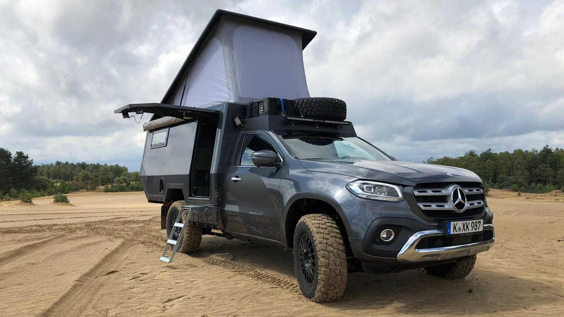 Fully loaded Mercedes X-Class camper costs $205,000