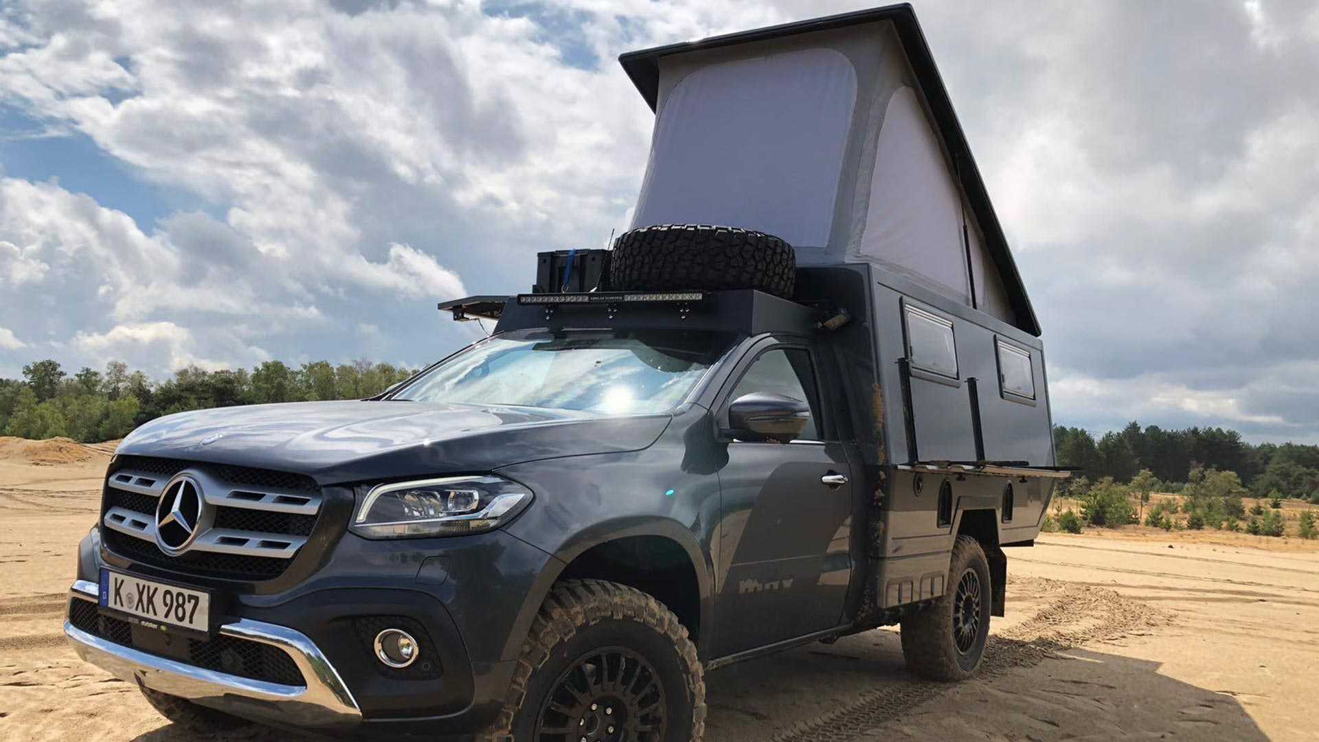 Fully loaded Mercedes X-Class camper costs $205,000