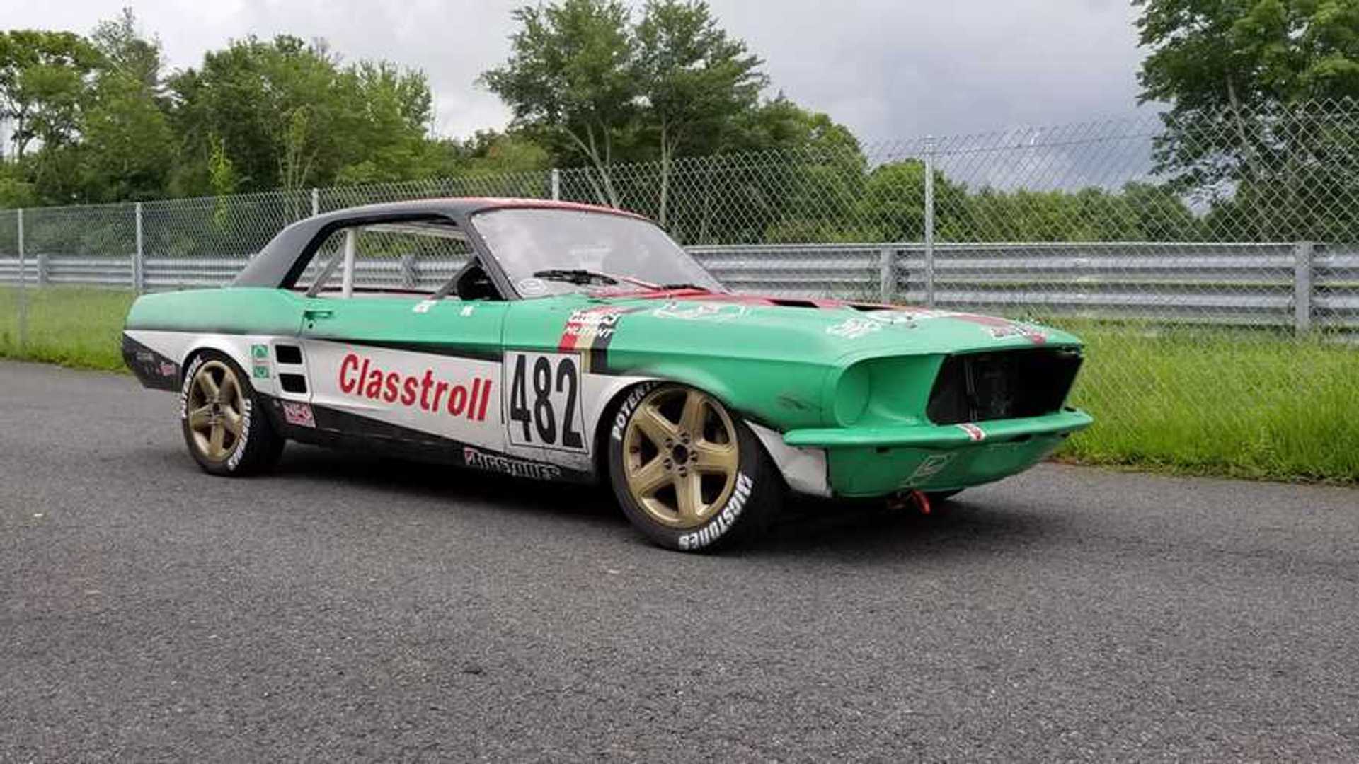 Bonkers Mid-Engined Ford Mustang Racer Has A Honda Odyssey V6 Swap