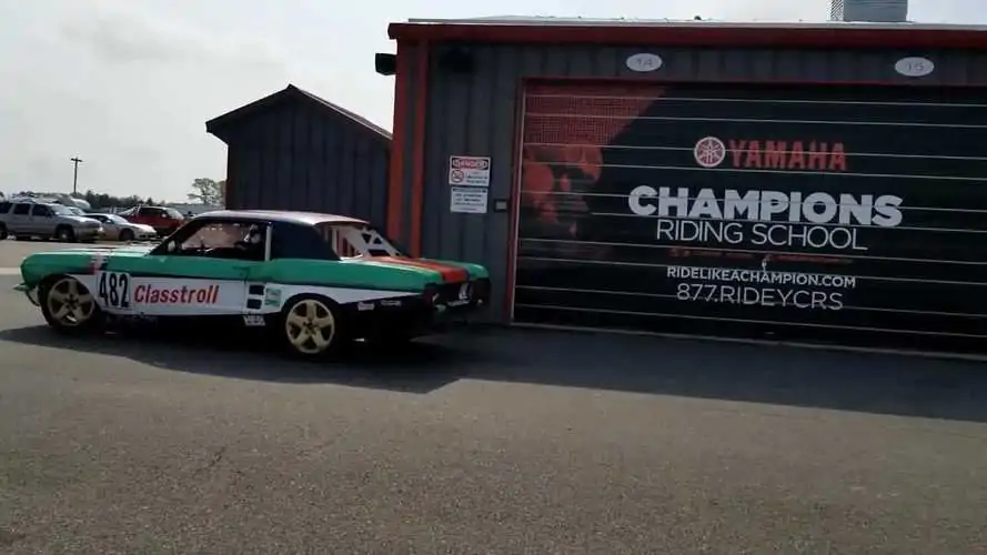 Bonkers Mid-Engined Ford Mustang Racer Has A Honda Odyssey V6 Swap