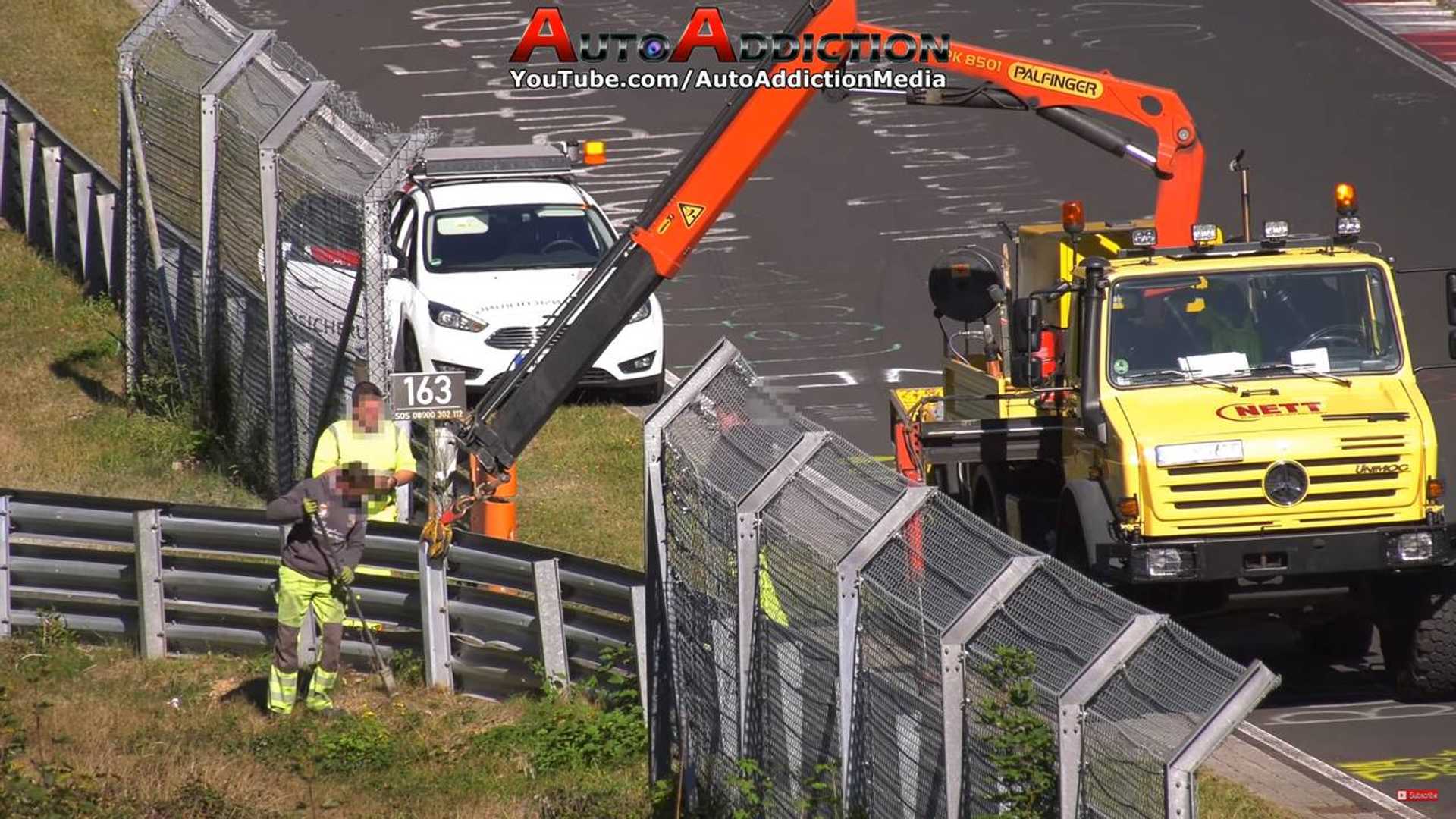 This Mini Cooper Mini Cooper Crash at The 'Ring Makes Your Head Hurt