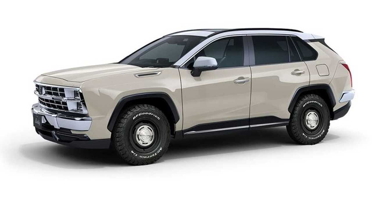 Mitsuoka Buddy is a Toyota RAV4 with Classic Chevy SUV Cues