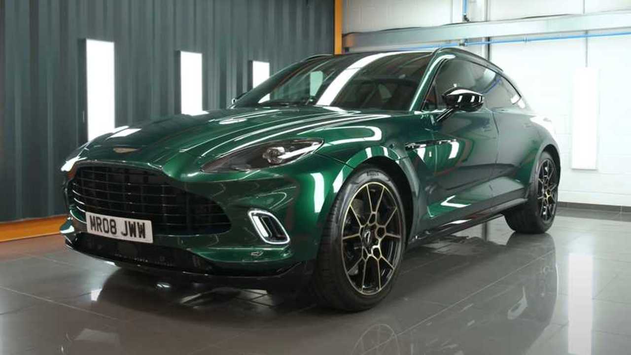 YouTuber's Customized Aston Martin DBX Wears Unique Paint and Badges