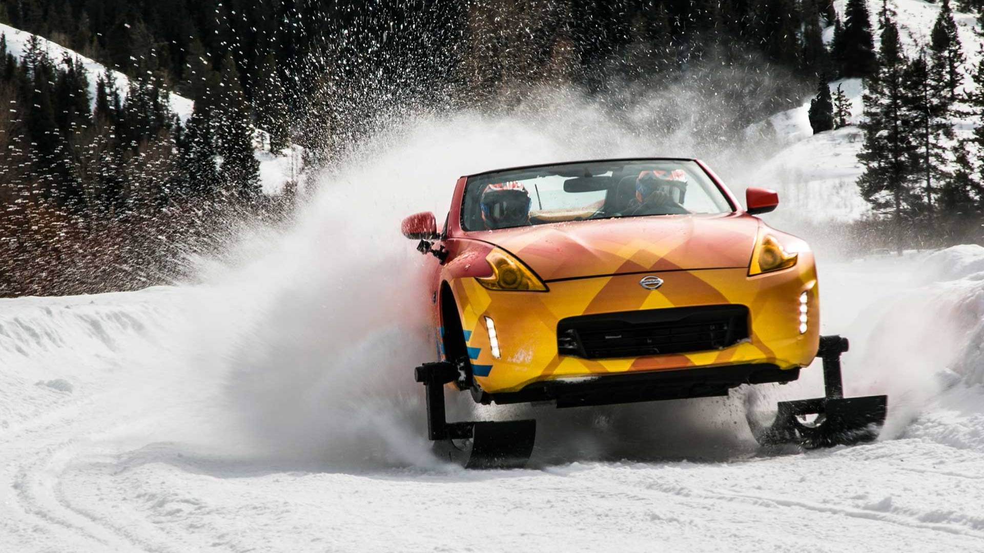 Nissan 370Zki is the Nissan Snowmobile of Your Dreams!