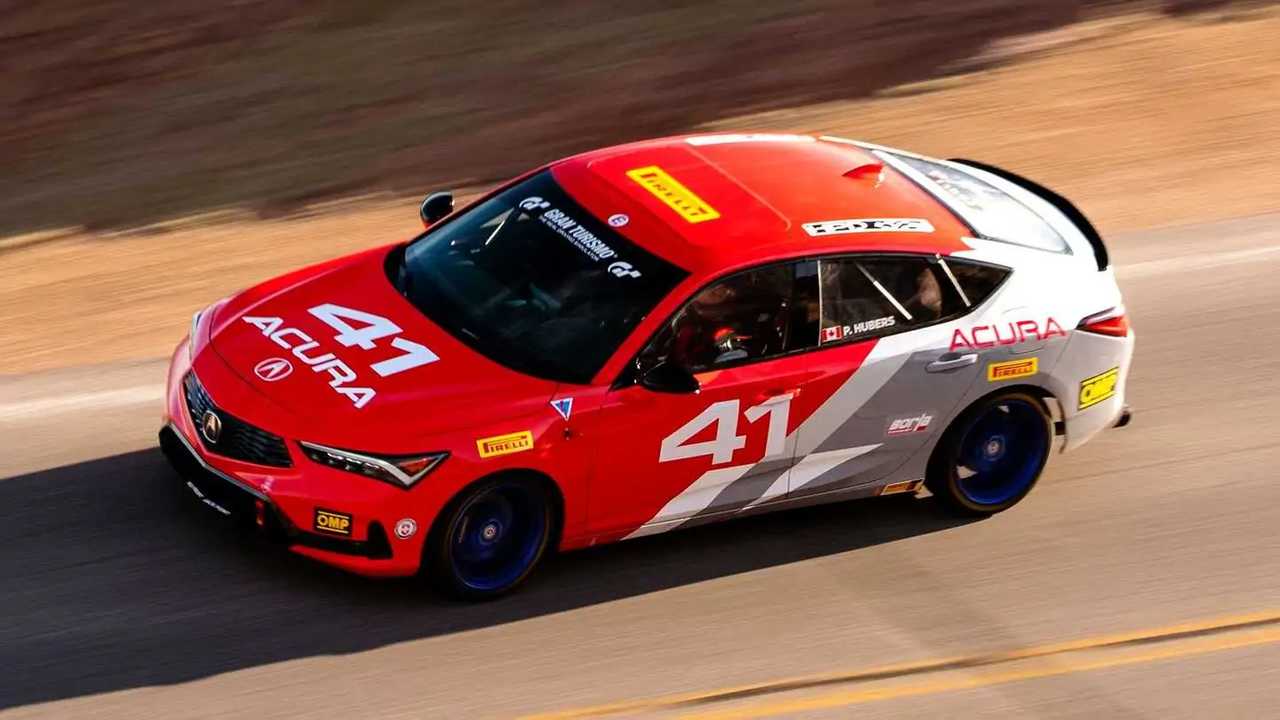 2023 Acura Integra Motorsport Debut at Pikes Peak Hill Climb