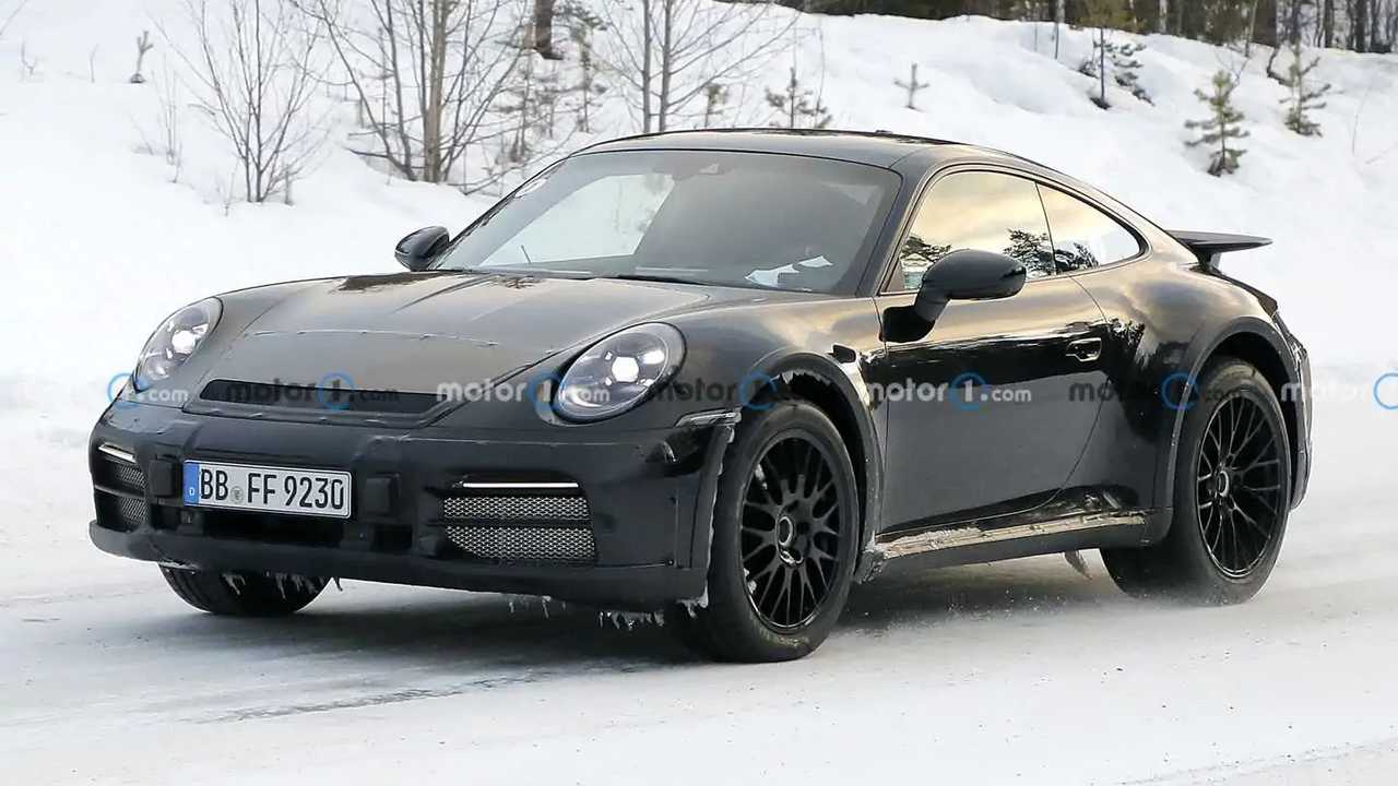 Porsche 911 Dakar Aka safari Spy Video Shows All-Weather Sports Car