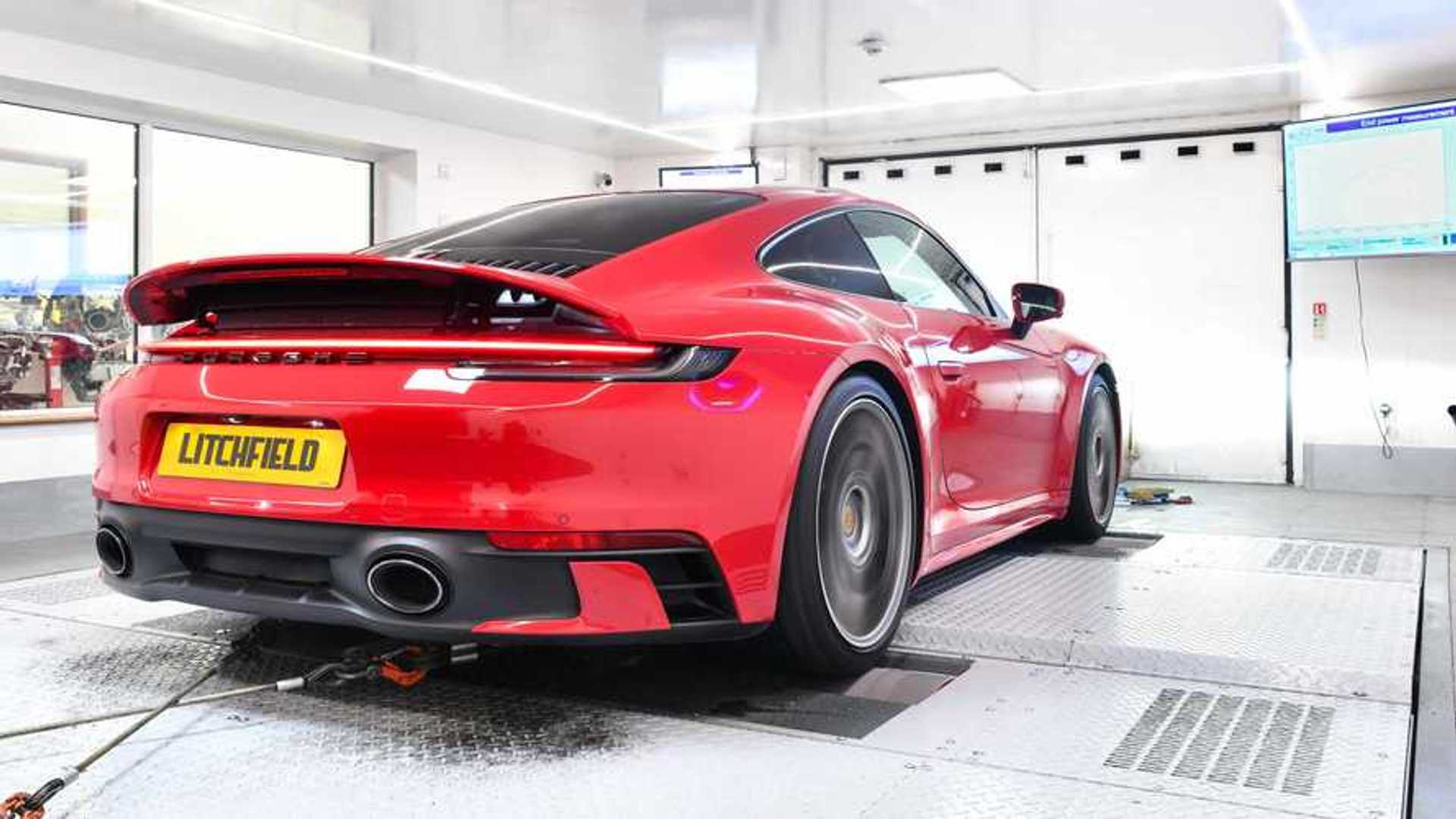 Porsche 992-Gen 911 Carrera Already Tuned To 572 HP