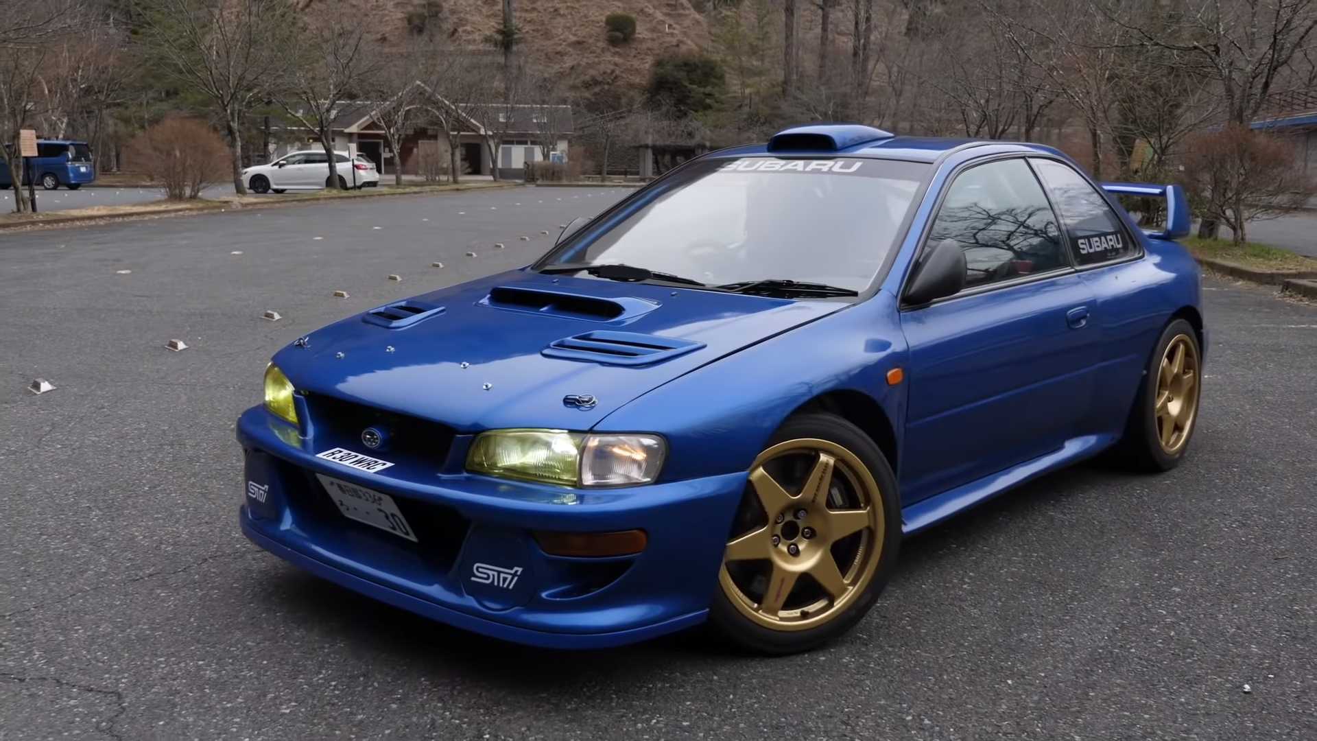 Subaru Impreza Rally Car Converted to Street Use: An Epic Sight