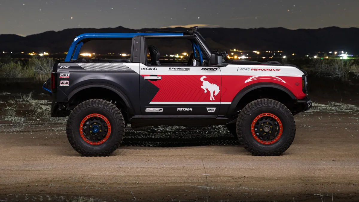 Ford Bronco 4600 Race Truck Ready To Rule The Desert