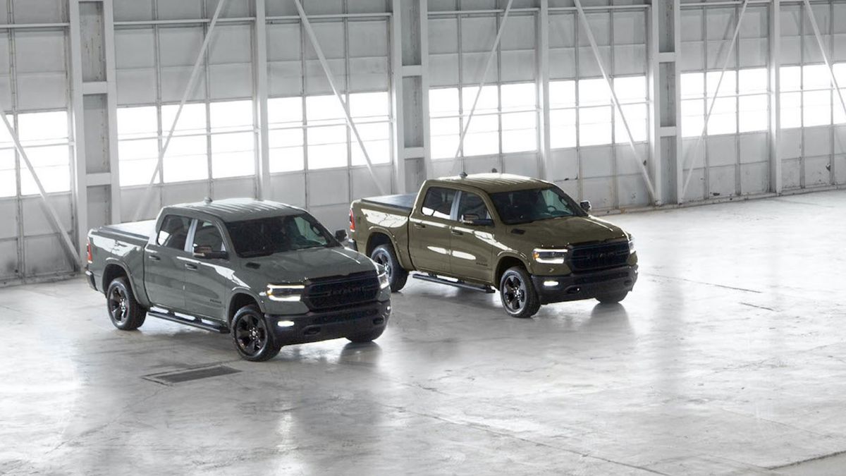 Ram 1500 'Built To Serve' Returns In New Colors To Honor US Military