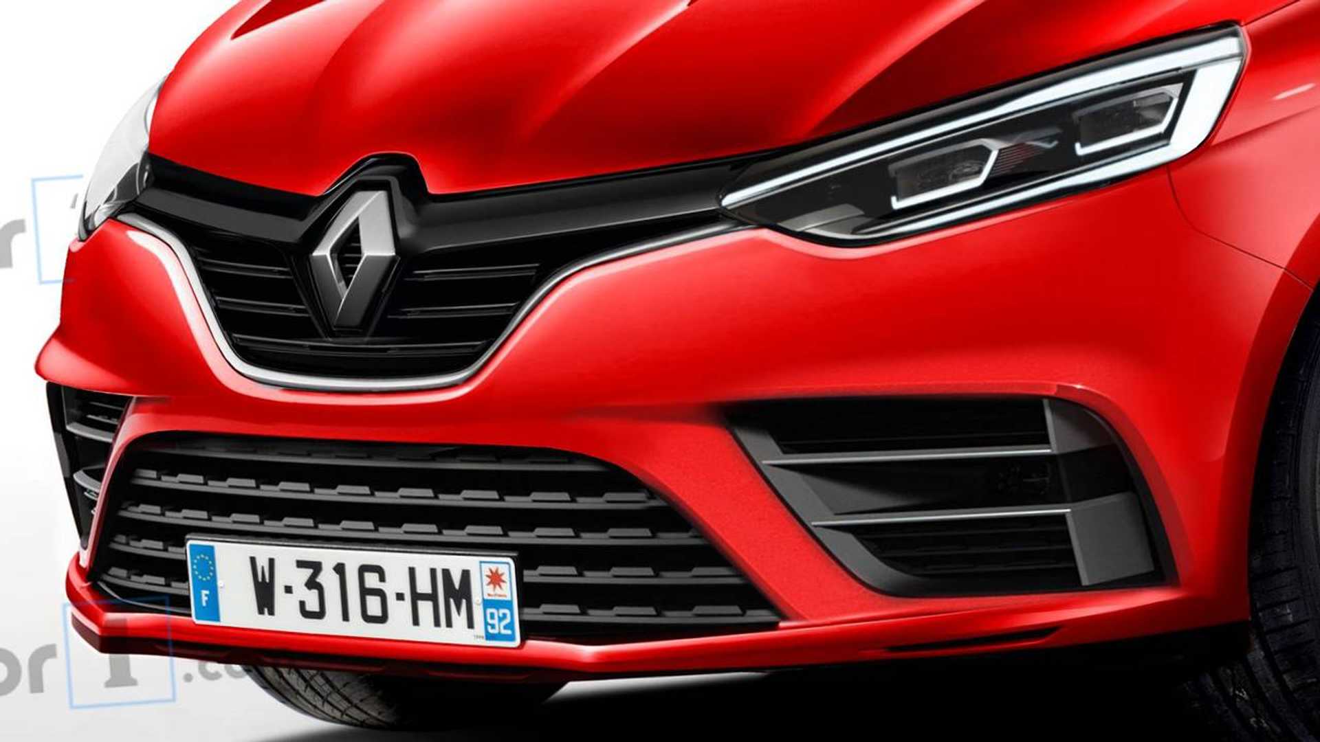 2019 Renault Clio Rendering Previews Handsome Compact