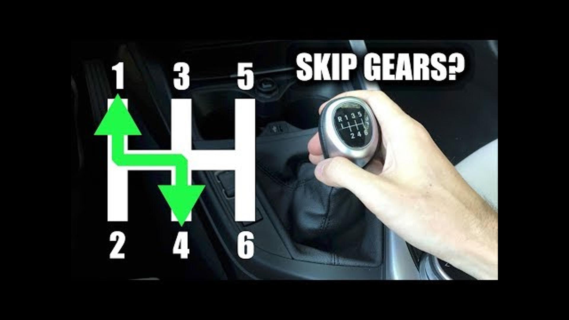 Is it possible to damage a manual trans by skipping gears?