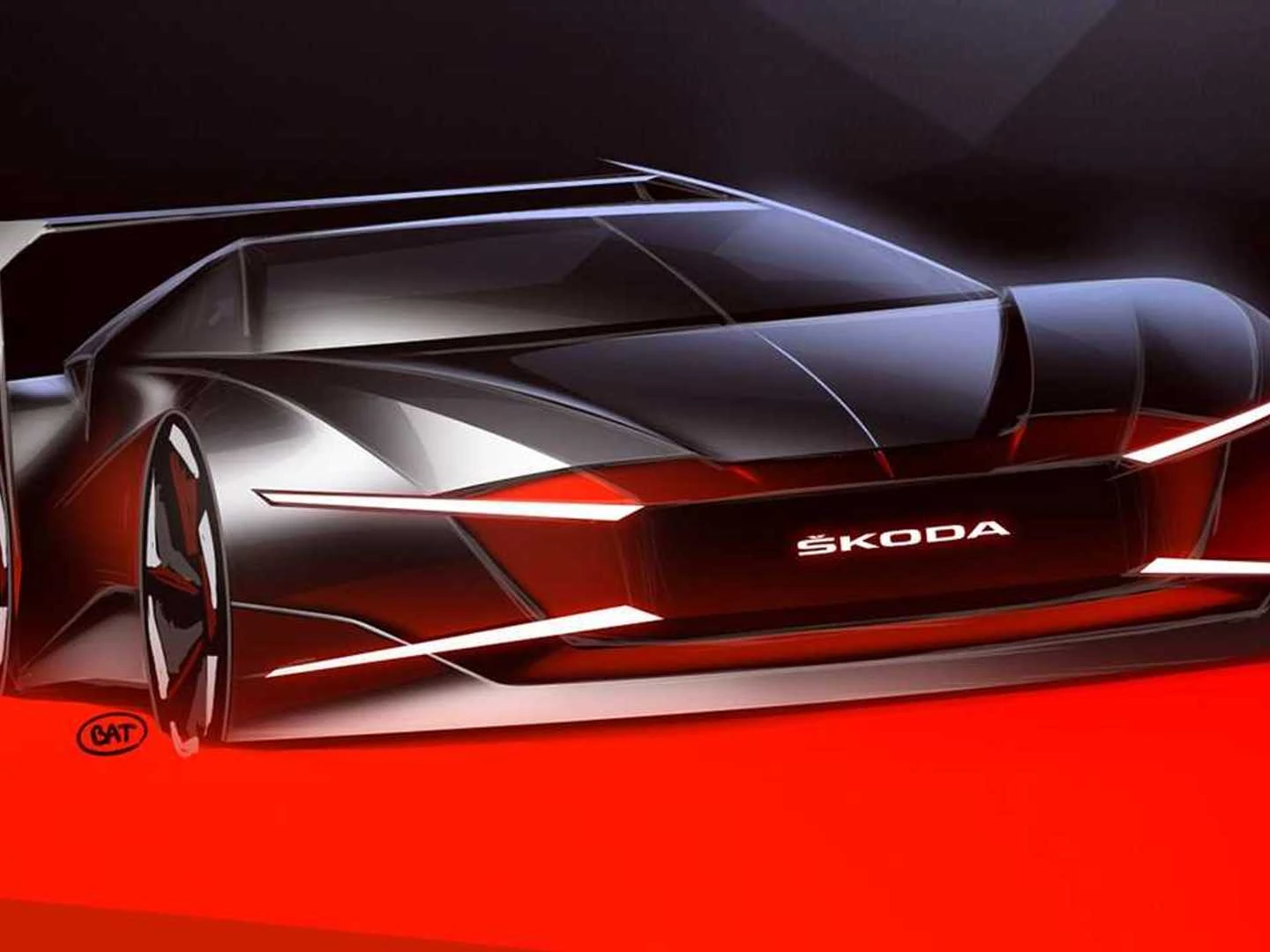 Skoda Vampire Mobile is An Official Rendering Based on Forgotten Sports Cars