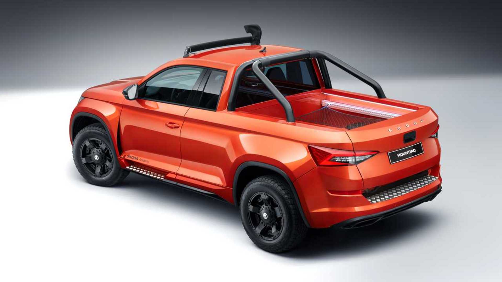 Skoda Mountiaq Launches as Rad One-Off Pickup Based on Kodiaq