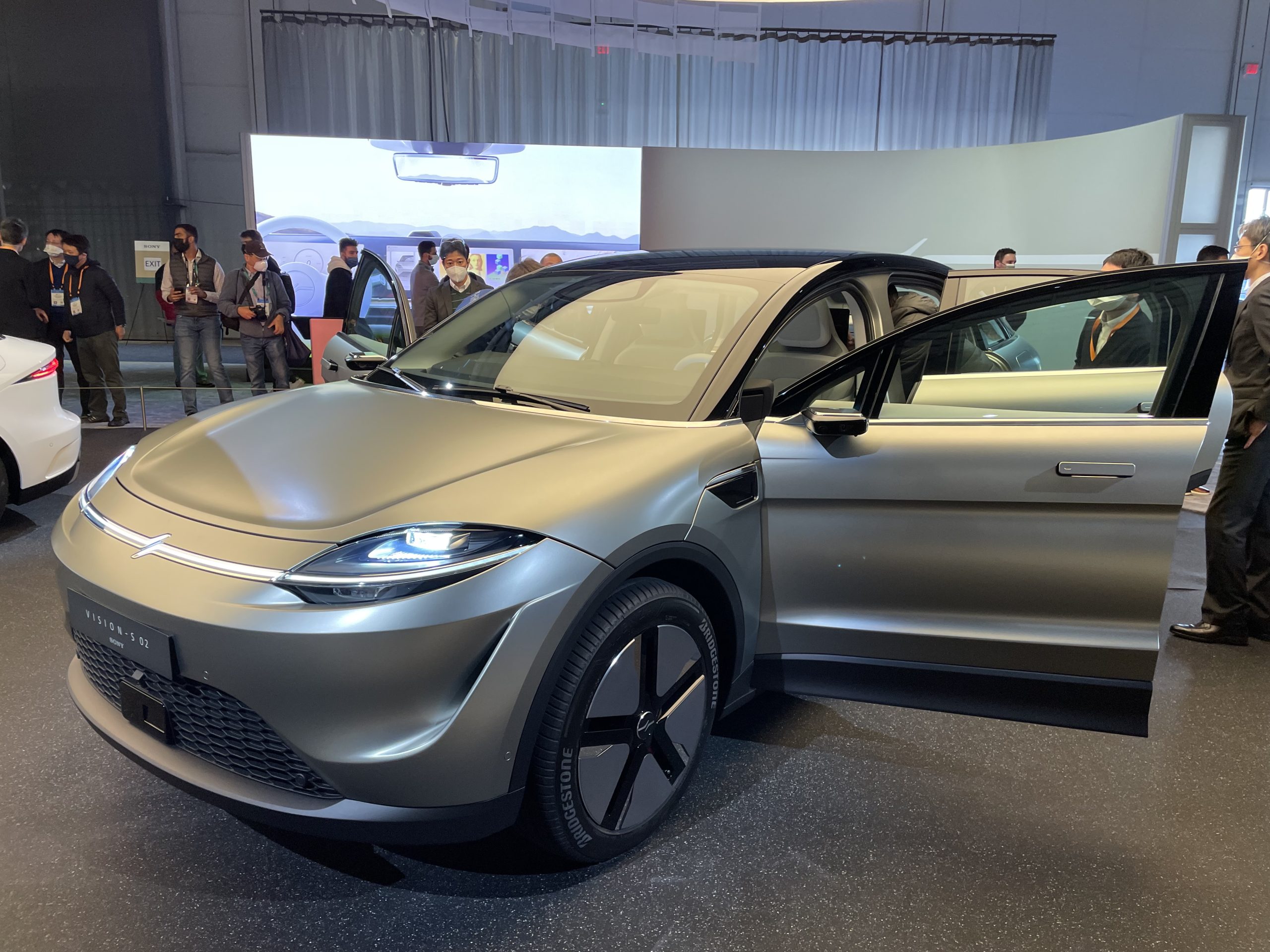 Sony unveils the Vision-S02 SUV Concept at CES. Sony Mobility