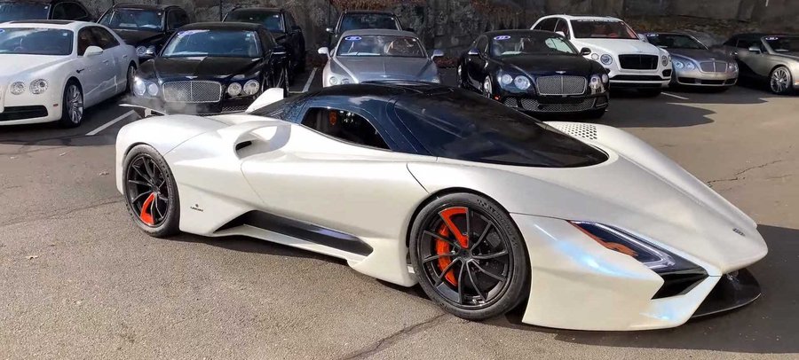 SSC Tuatara Looks like a Spaceship in Walkaround Video