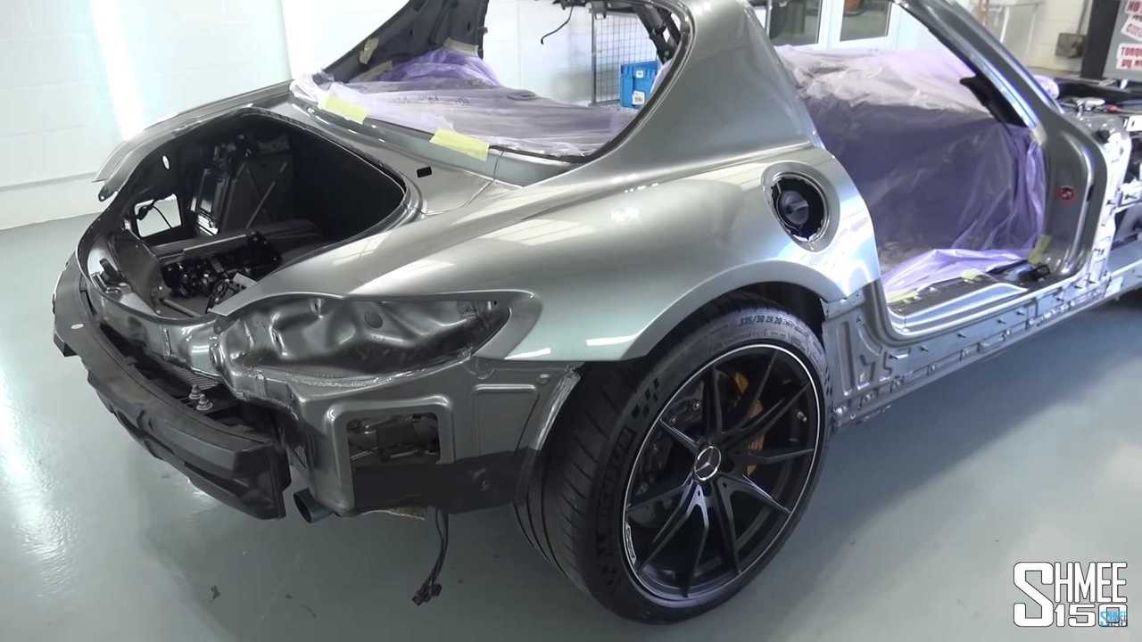 Automobile Nudity: The Stripped-Down Mercedes SLS AMG Black Series