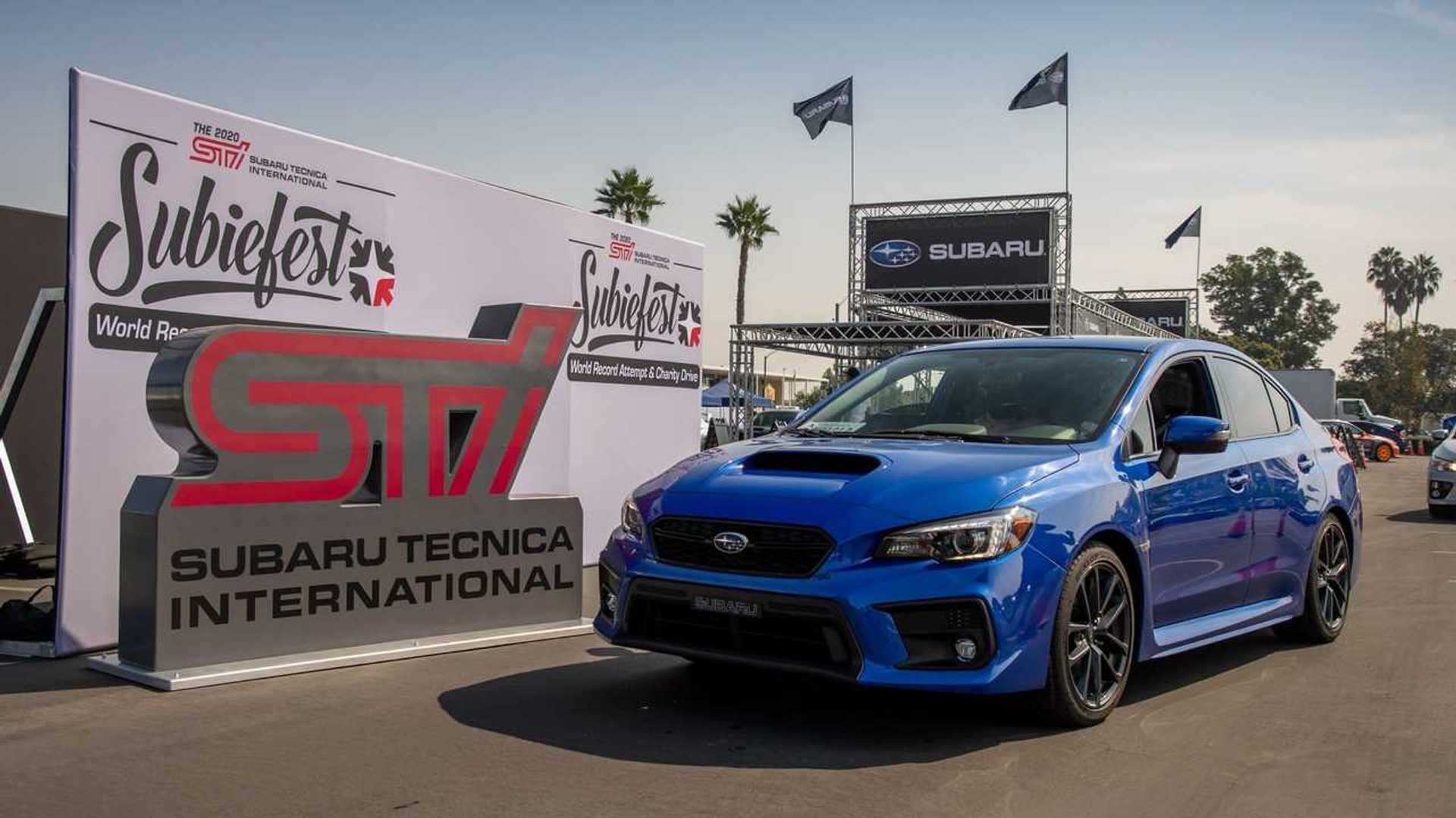 Subaru sets Guinness World Record for Longest Parade Of Subies