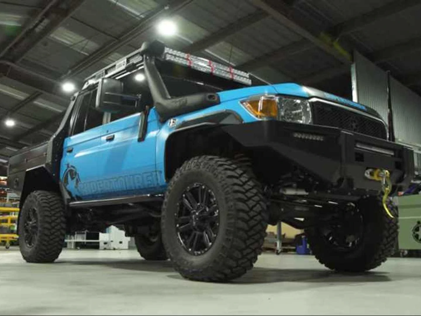 The Toyota Land Cruiser with Portal Axles is an Epic Toyota Land Cruiser.