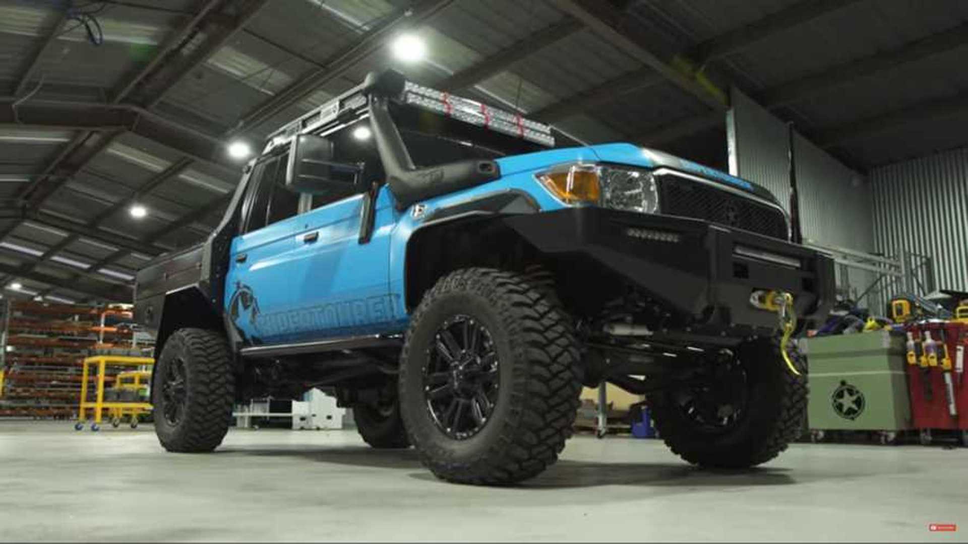 The Toyota Land Cruiser with Portal Axles is an Epic Toyota Land Cruiser.