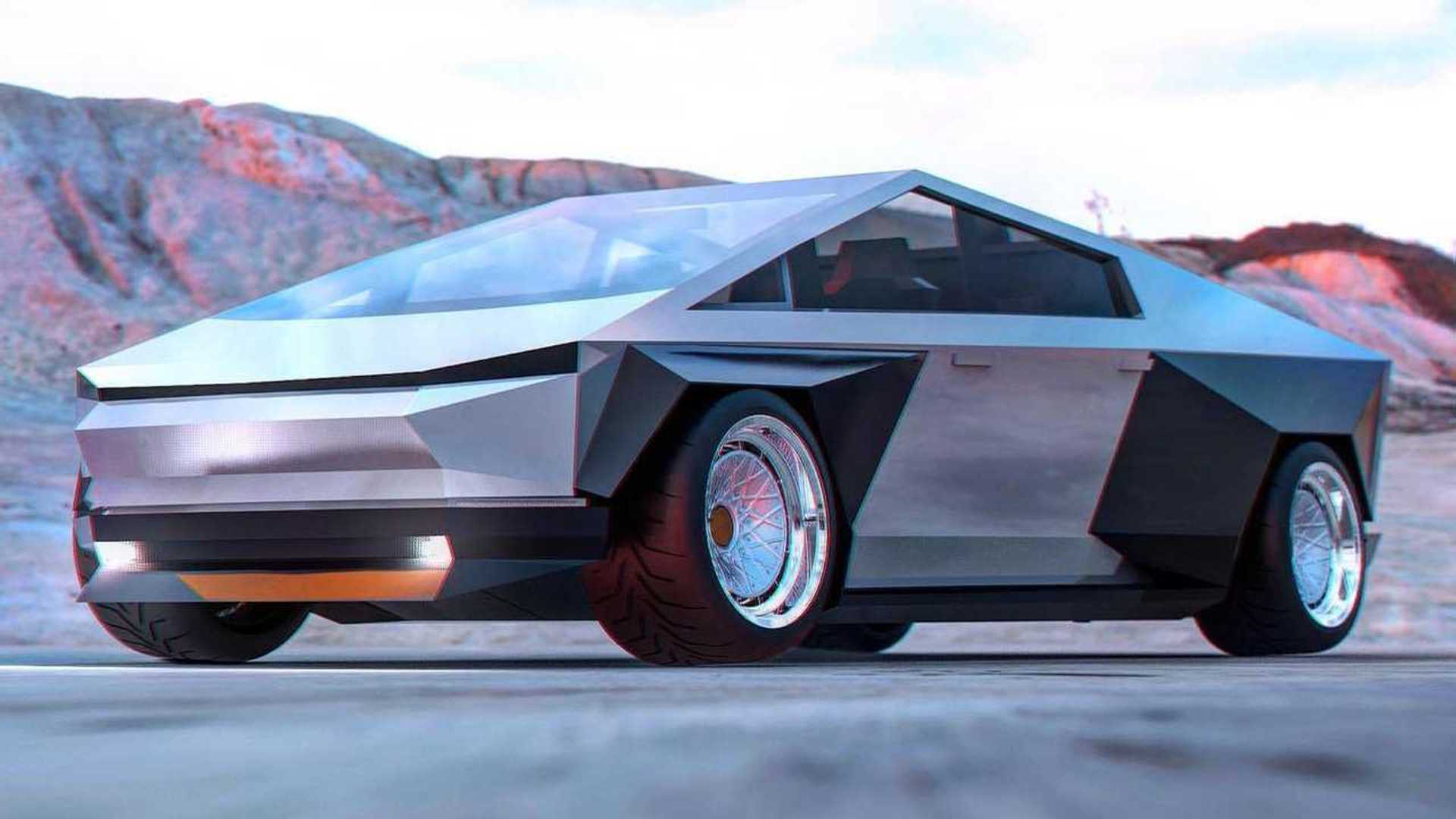 Tesla Cybertruck Hellcat Rendering Looks Better But Pointless