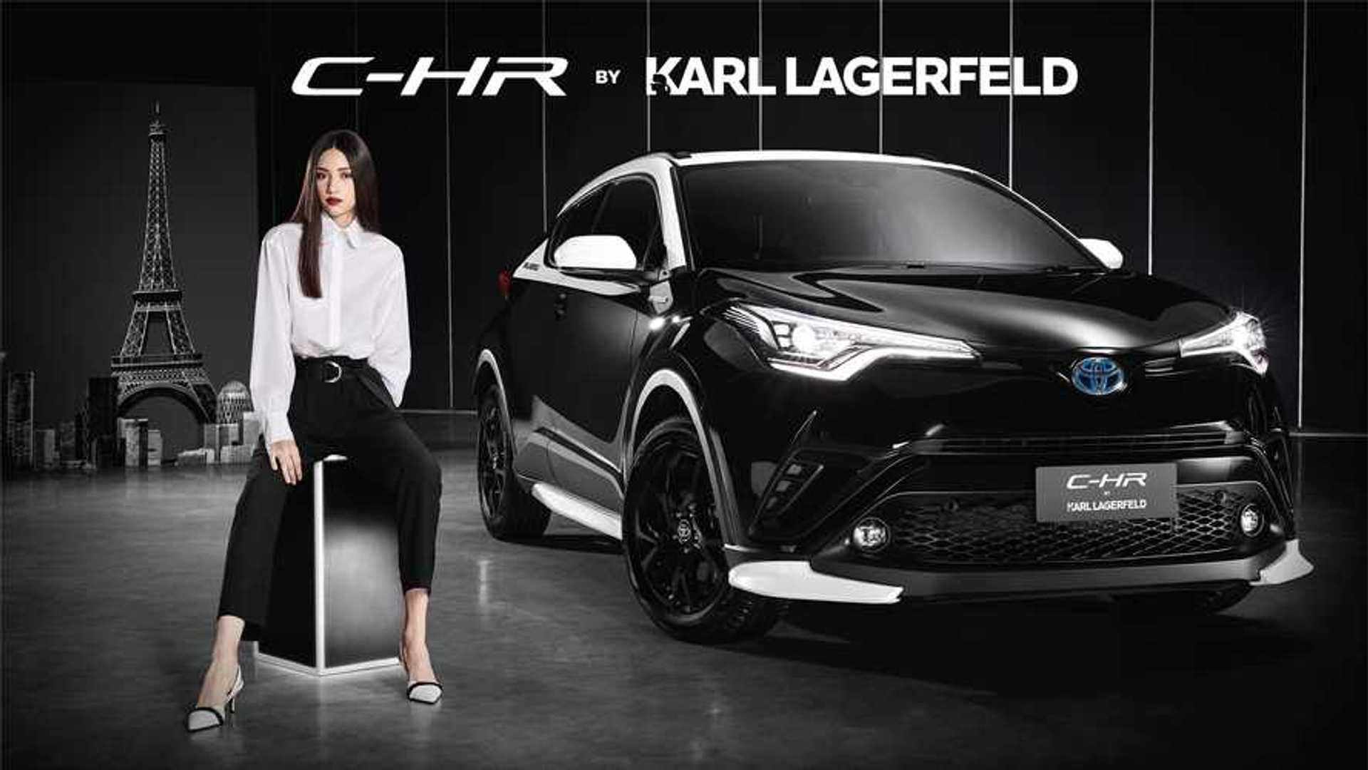 Toyota C-HR by Karl Lagerfeld Features Fashionable Two-Tone Style