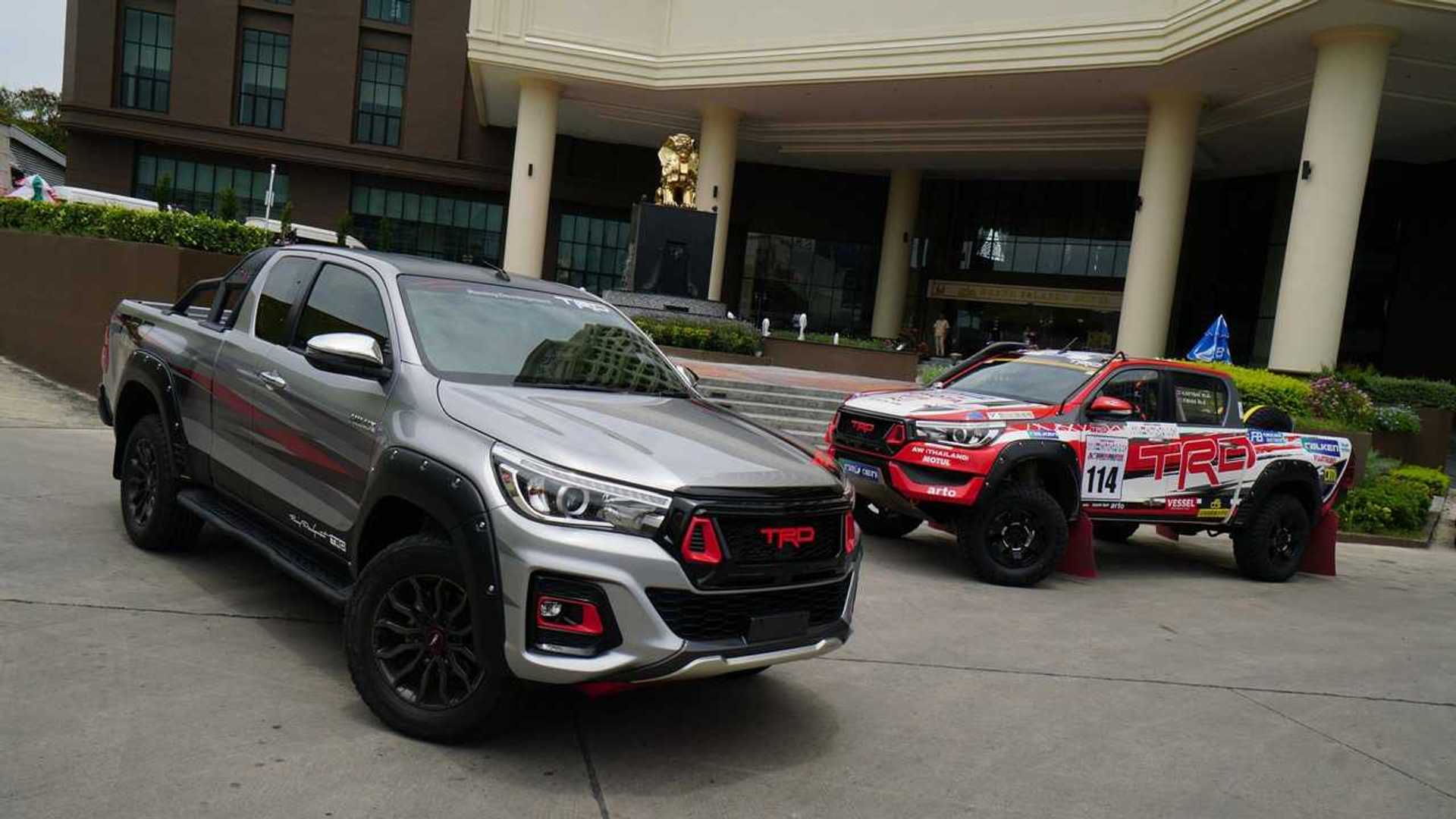 Toyota Hilux Black Rally Edition for Japan Bundles TRD Goodies