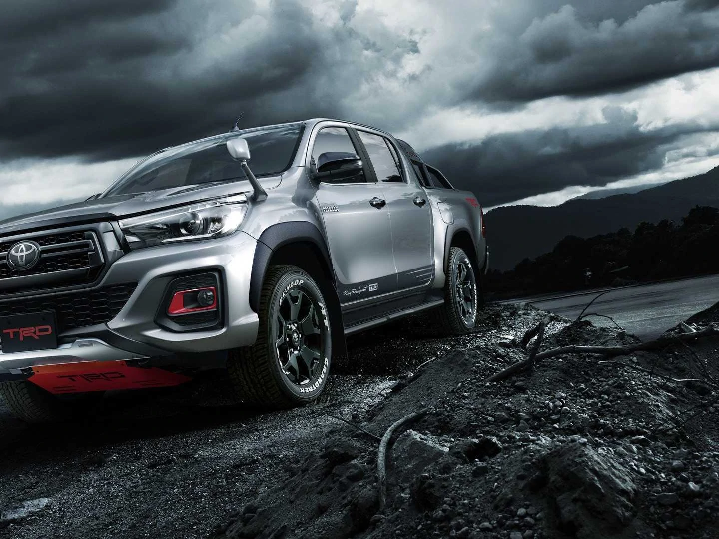 Toyota Hilux Black Rally Edition for Japan Bundles TRD Goodies