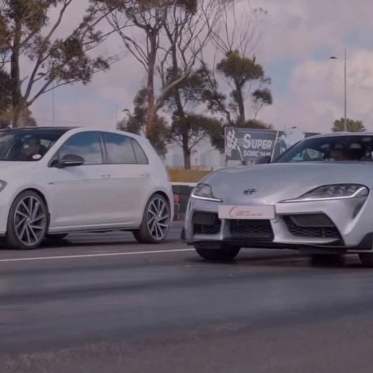 Toyota Supra Faces VW GolfR In Drag Race With Unexpected Results