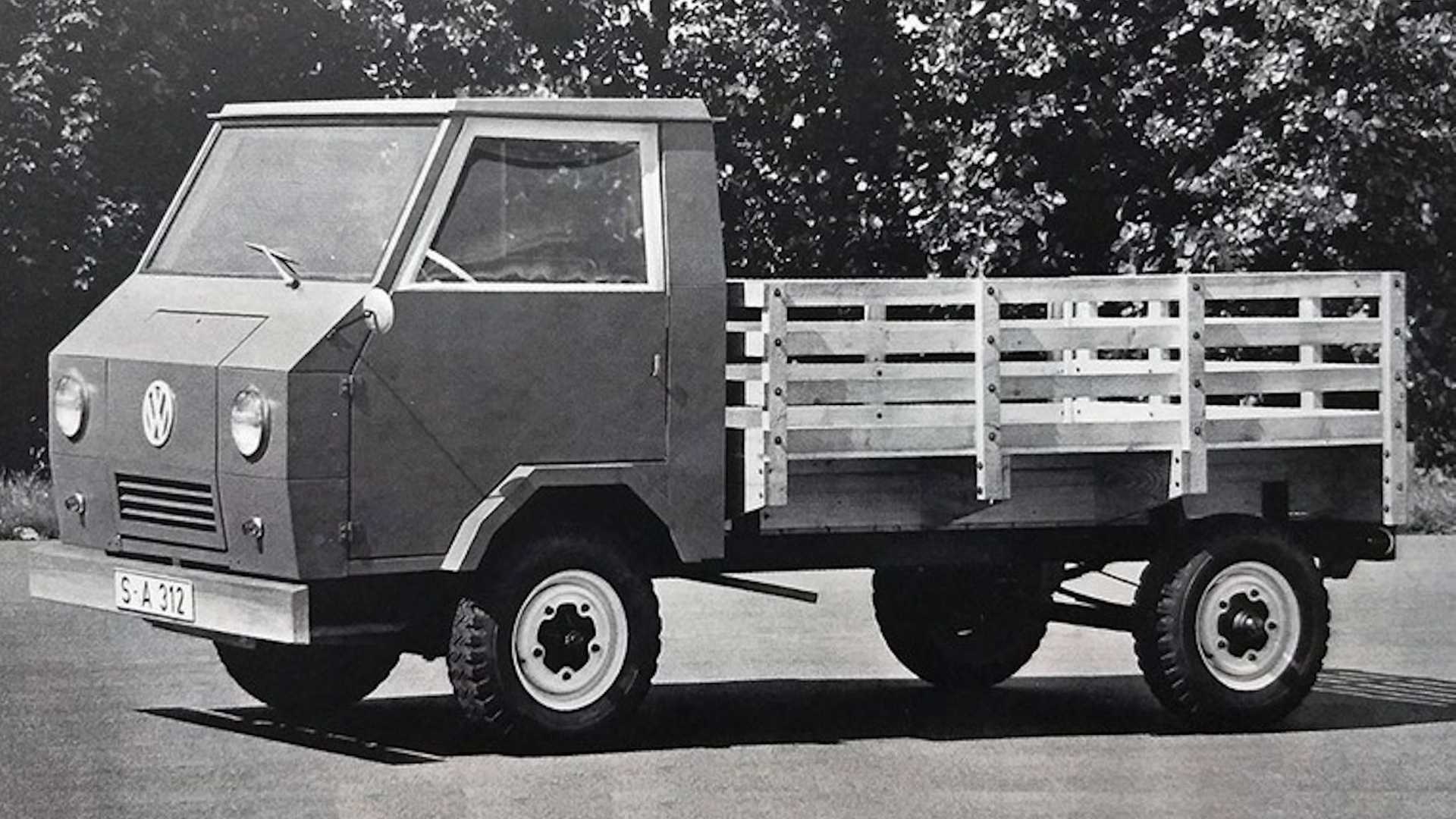 This rare, quirky VW truck is something you've probably never seen before