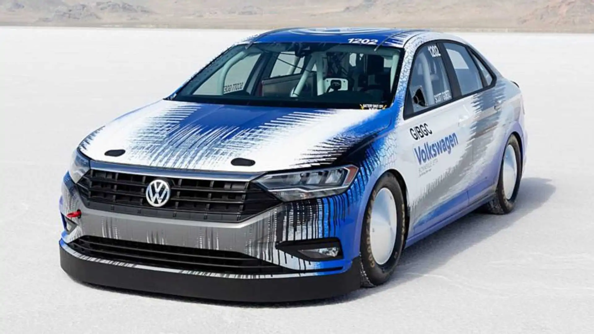 VW Jetta Hit 210 MPH At Bonneville Salt Flats To Set New Record