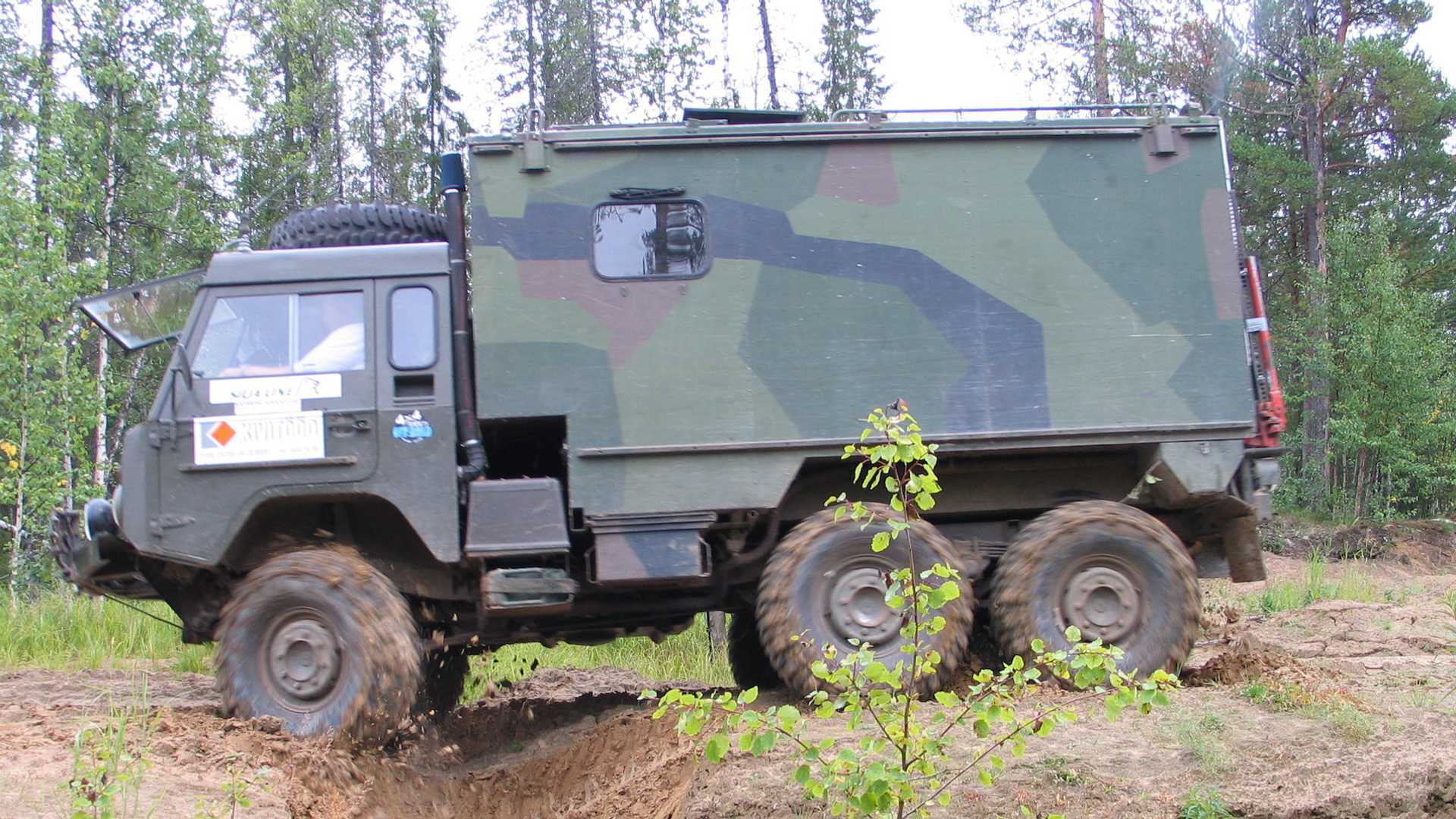 This Volvo 6x6 will keep you safe from the apocalypse for $14,100