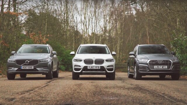 BMW X3, Audi Q5, and Volvo XC60 Race uphill for Off-Road Supremacy