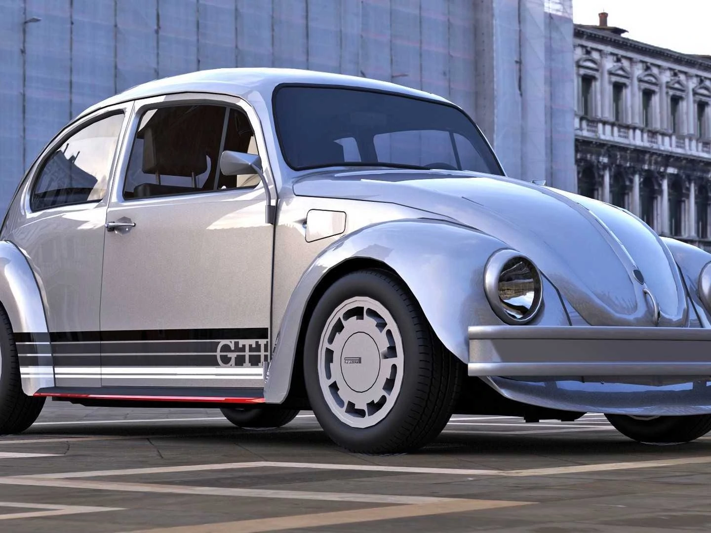 VW Beetle GTI rendering Is The Sporty Bug That Never Was