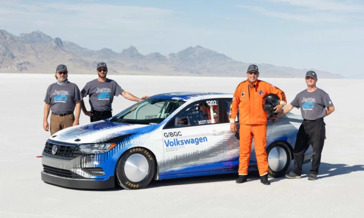 VW Jetta Hit 210 MPH At Bonneville Salt Flats To Set New Record