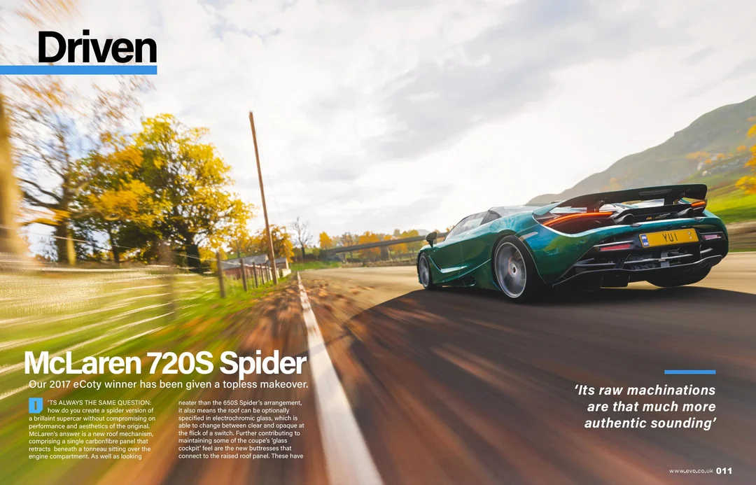 Skilled Guy Makes 78-Page Car Magazine Using Forza Horizon 4, Photoshop